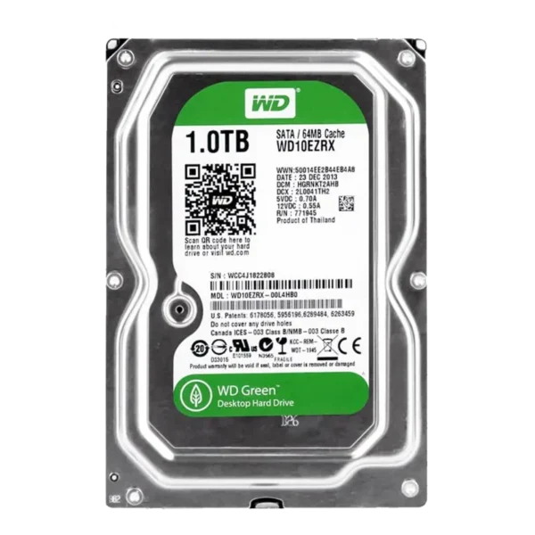 hdd western 1 TB green